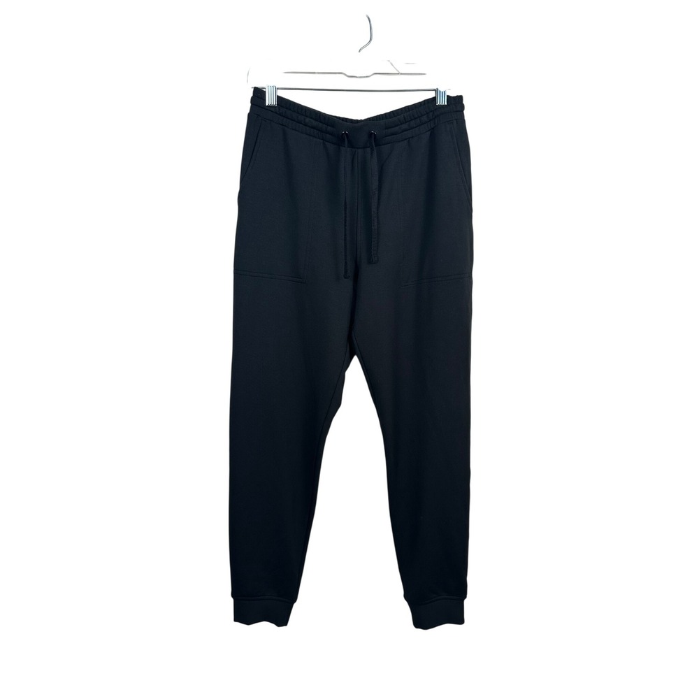 Quince SuperSoft Fleece Joggers Women S Black Excellent Tencel Modal Sweatpants
